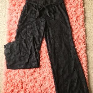 EUC Women’s Black Palazzo Pants